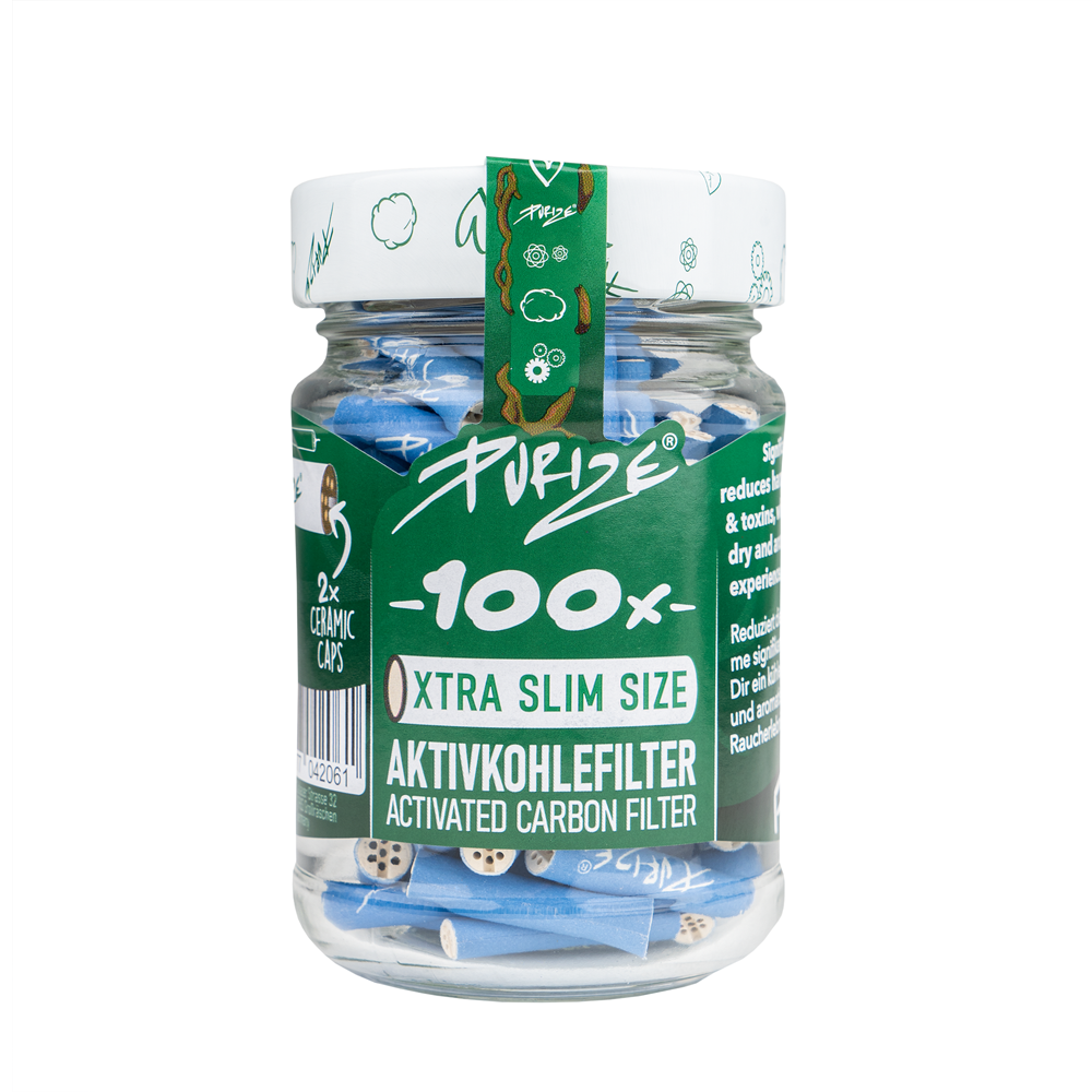 100 PURIZE® Glas I XTRA Slim Size